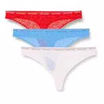 Tommy Hilfiger Perizomi Donna Premium Essential Tanga - Confezione da 3