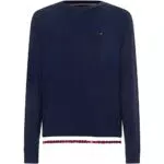 Tommy Hilfiger Track Top LS HWK Maglia Pesante, Desert Sky