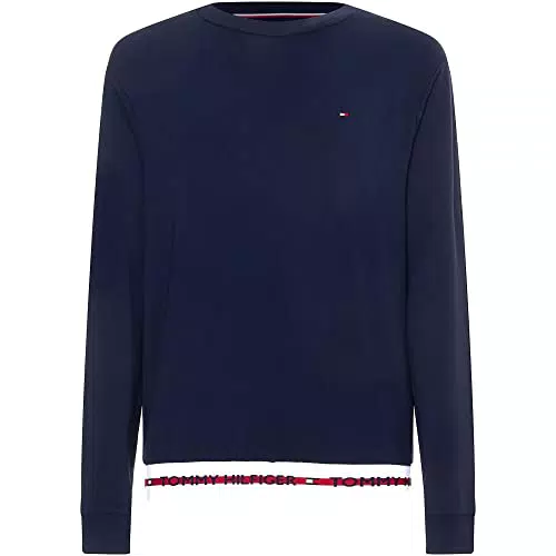 Tommy Hilfiger Track Top LS HWK Maglia Pesante, Desert Sky