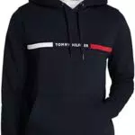 Tommy Hilfiger Felpa con Cappuccio Uomo Chest Insert con Marsupio