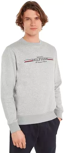Tommy Hilfiger Felpa Scollo Rotondo Uomo