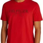 Tommy Hilfiger T-Shirt Uomo Maniche Corte in Cotone