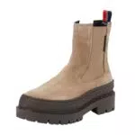 Tommy Jeans TJW Foxing Chelsea Suede - Stivaletti Medi Donna