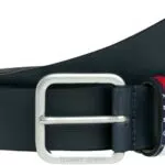Tommy Jeans Cintura Ryan Regular in Pelle per Uomo