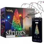 Twinkly Strings - Striscia Luci LED Mappabile per Esterno e Interno, IP44, Smart