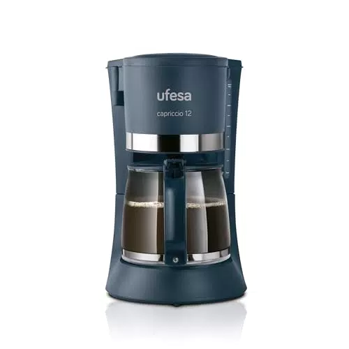 Ufesa CG7124 Capriccio Macchina da Caffè Americano con Filtro Permanente e Auto Stop