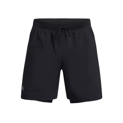 Under Armour UA Launch 7'' 2-in-1 Short Uomo - Pantaloncini Sportivi Traspiranti