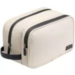 Veki Borse da Toilette Impermeabili - Beauty Case Portatile in Pelle