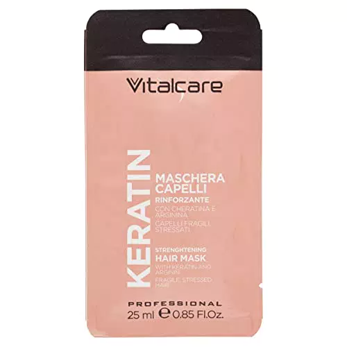 Vitalcare Maschera Capelli Rinforzante con Cheratina e Arginina per Capelli Forti
