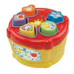 VTech Tamburo Musicale Interattivo per Bambini con Forme e Melodie