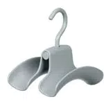 WENKO Portaborse Herkules - Set di Ganci Doppi per Borse e Guardaroba