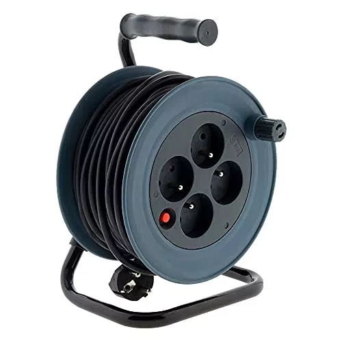 Zenitech Avvolgicavo per uso domestico 15 m 3 G1 mm²