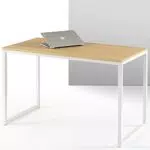 Zinus Jennifer - Scrivania moderna in metallo e legno per ufficio e studio