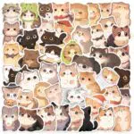 Adesivi per Gatti - Decorazioni Divertenti per Album di Ritagli e Creatività