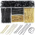 Forcine per Capelli a Forma di U con Scatola Portaoggetti - Kit Completo