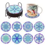 Diamante Art - Sottobicchieri di Natale Fai da Te con Pittura a Diamante 5D