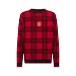 AC Milan Maglione di Natale 2024 in Cotone Morbido e Comodo Unisex
