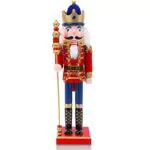 Aceshop Schiaccianoci Natalizio in Legno - Decorazione Festiva per Natale