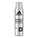 Adidas Pro Invisible Deodorante Spray Anti-traspirante Uomo 48 Ore Senza Alcol