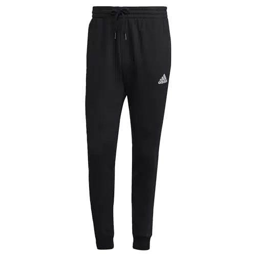 adidas Regular Tracksuit Bottoms Pantaloni da Uomo, Essentials Fleece