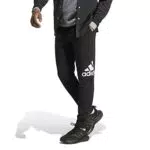 Adidas Essentials French Terry Tapered Cuff Logo Pants Uomo