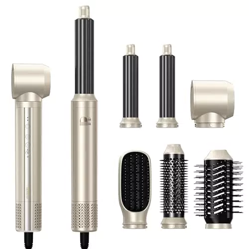 Air Styler 6 in 1 - Spazzola ad Aria Calda e Asciugacapelli agli Ioni