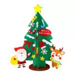 Albero di Natale Fai da Te in Feltro per Bambini - Creatività e Divertimento