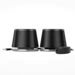 Amazon Basics Altoparlanti Bluetooth e USB per Computer con Luce Blu