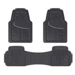 Amazon Basics Tappetini in gomma per auto e SUV, tappetino integrale posteriore