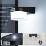 ANKBOY Luce Solare LED Esterno con Sensore di Movimento, Impermeabile IP65