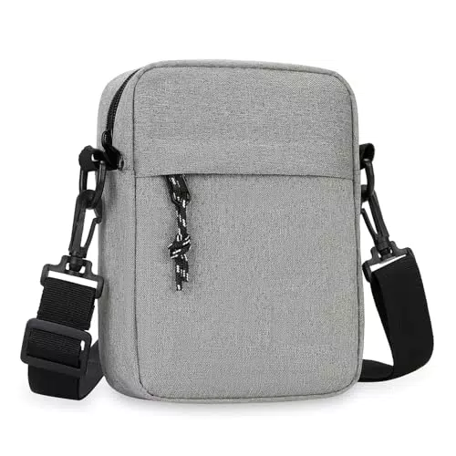 ANPTER Borsa a tracolla unisex leggera per lavoro, scuola e viaggi