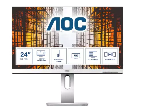 AOC Monitor 24" X24P1 - 16:10 DVI, HDMI, DP, USB, IPS