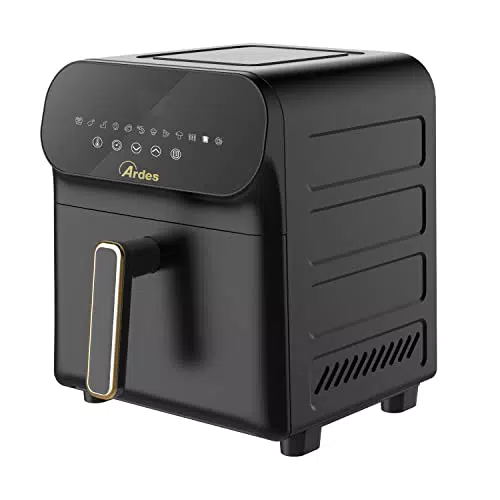 Ardes ARFRYA04 Friggitrice ad Aria Calda 6L con Display Digitale e Timer