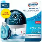 Ariasana Aero 360° Deumidificatore Non Elettrico, Assorbi Umidità e Muffa