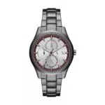 Armani Exchange Orologio da Uomo Multifunzione in Acciaio e Pelle