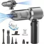 Aspirabriciole Senza Fili 20000Pa - Aspirapolvere Portatile 4 in 1 per Auto e Casa