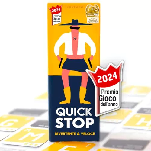 ATM Gaming QUICKSTOP - Gioco di Società per Famiglia e Amici, 2-7 Giocatori