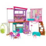 Barbie Casa di Malibu Playset - Giocattolo per Bambini 3+ Anni, HCD50