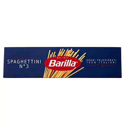 Barilla Pasta Spaghettini N.3 di Semola di Grano Duro