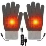 Bestcool Guanti Riscaldati USB per Uomini e Donne, Temperatura Regolabile