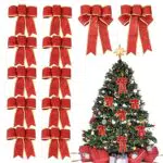 Betessin Fiocchi di Natale per Decorazioni e Regali Feste DIY