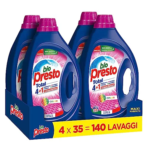 Bio Presto Detersivo Liquido per Lavatrice 35 Lavaggi