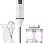 BLACK+DECKER BXHBA600E Frullatore a Immersione 600 W in Acciaio Inox