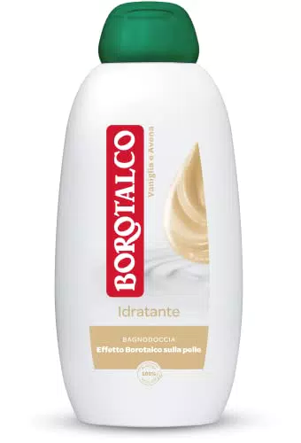 Borotalco Bagnodoccia Idratante Vaniglia e Avena - Formula Avvolgente e Testata