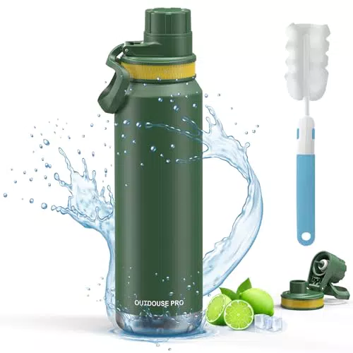 Borraccia Termica Isotermica in Acciaio Inox con Design a Prova di Fughe