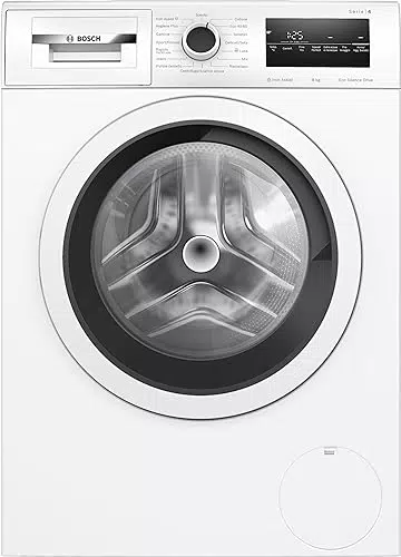 Bosch WAN28208II Lavatrice a carica frontale, 8 kg, 1400 rpm, Iron Assist
