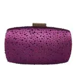 Boutique De FGG Pochette e Clutch da Sera con Strass e Cristalli per Donne
