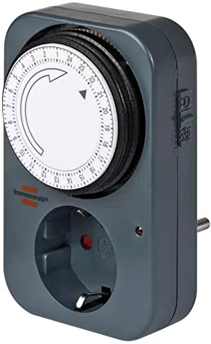 Brennenstuhl Timer Meccanico MZ 20-1 - Controllo Efficiente per la Tua Casa
