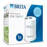 BRITA Filtro Acqua Rubinetto ON TAP V - Riduce Cloro, PFAS e Metalli