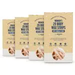 Amazon Strisce di cera per il corpo profumate alla vaniglia con salviette post depilazione